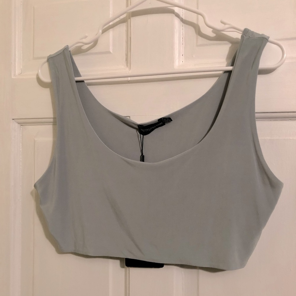Dark mint slinky tank